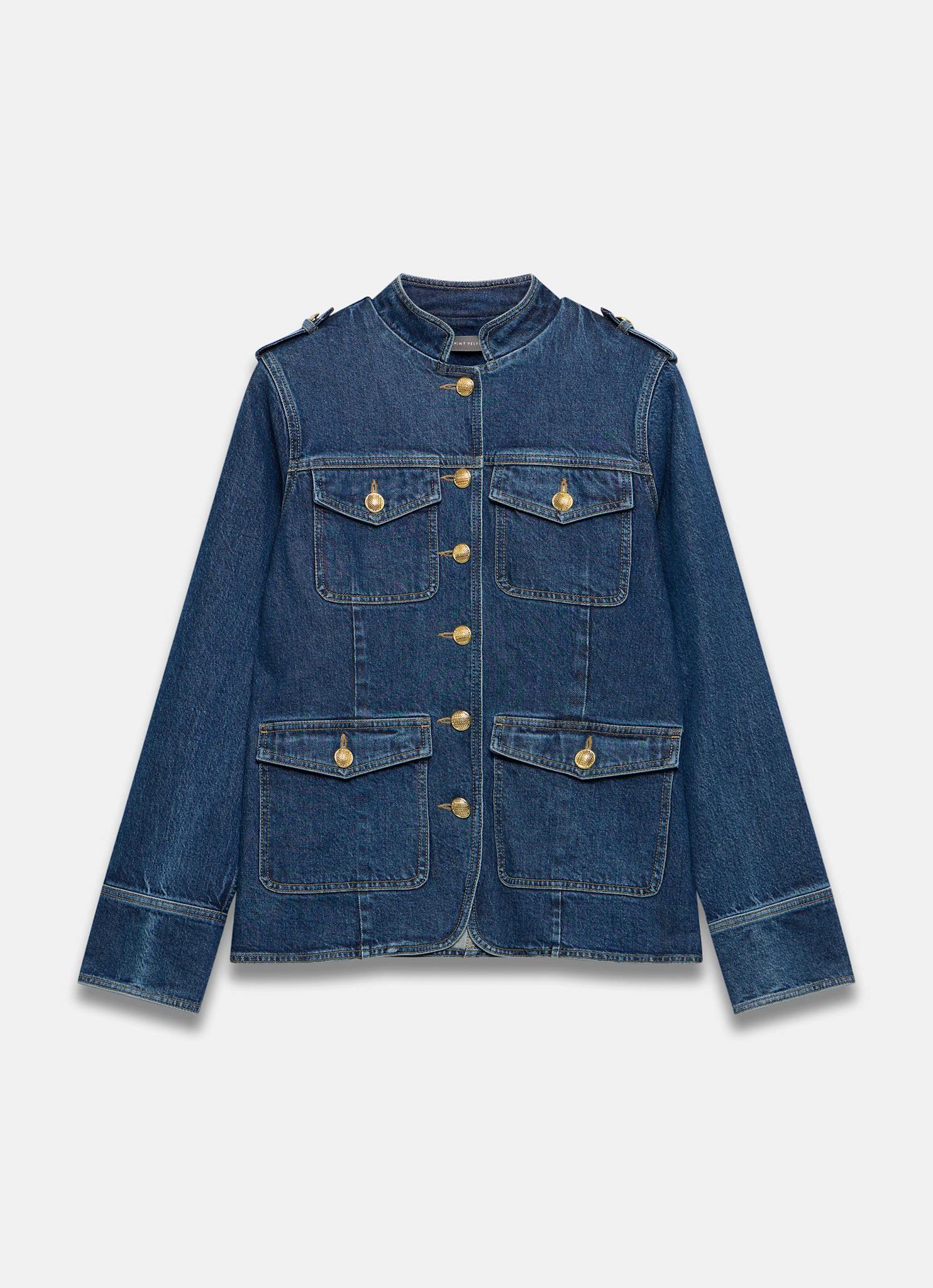 9396-indigo-denim-military-jacket-7.jpg Indigo Denim Military Jacket