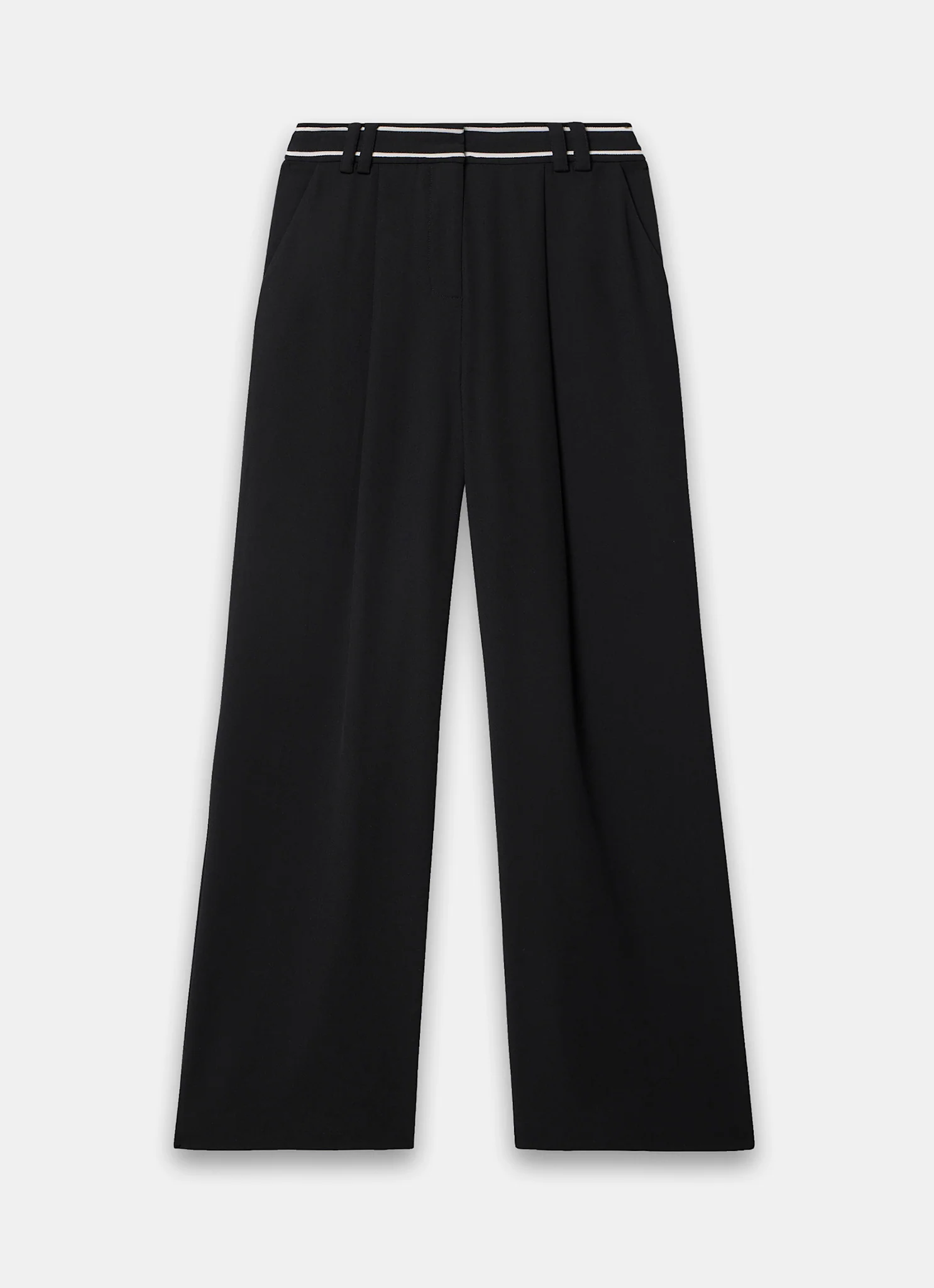 9496-black-waist-detail-wide-trousers-6.webp Black Waist Detail Wide Trousers