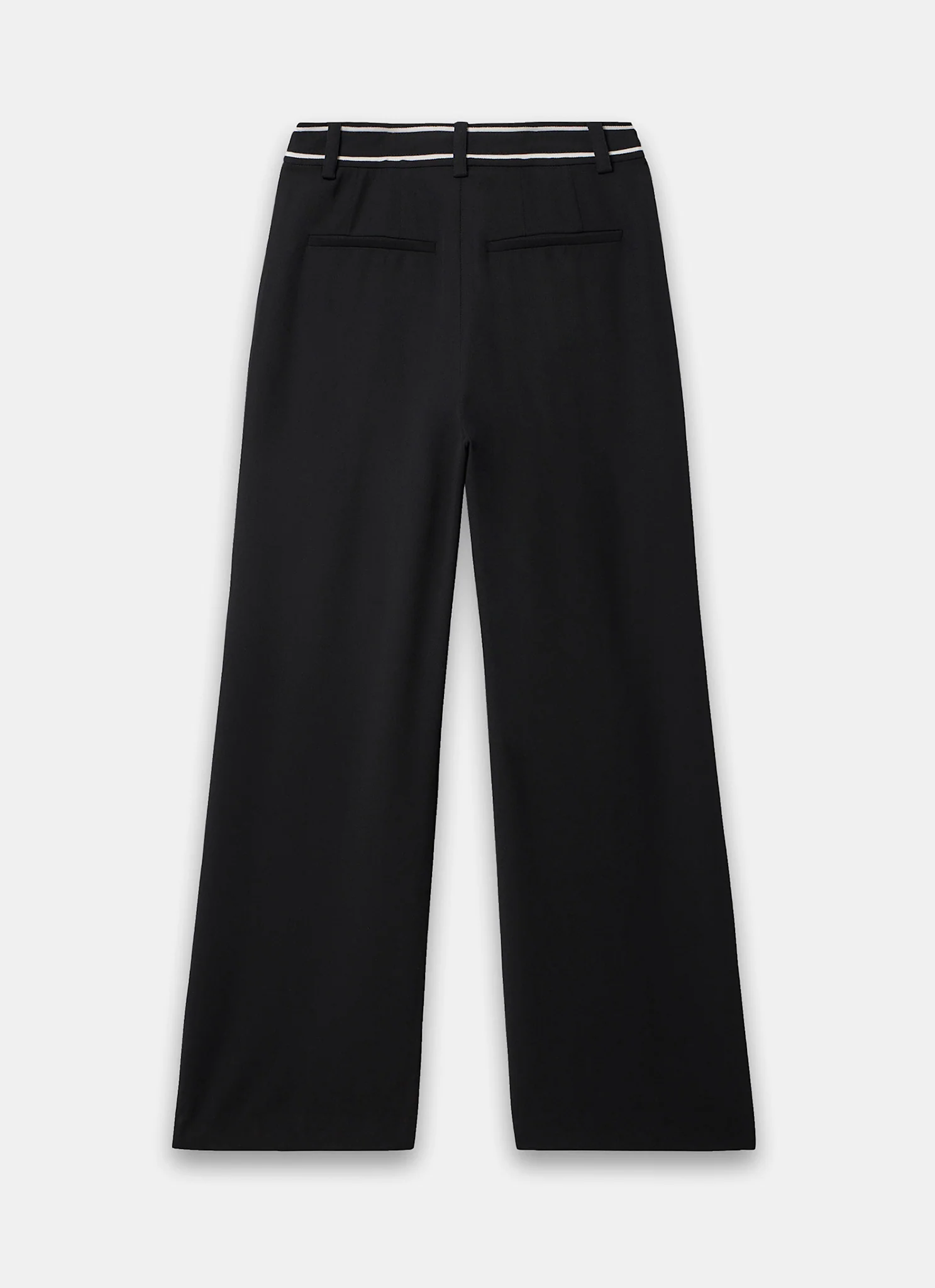 9496-black-waist-detail-wide-trousers-7.webp Black Waist Detail Wide Trousers