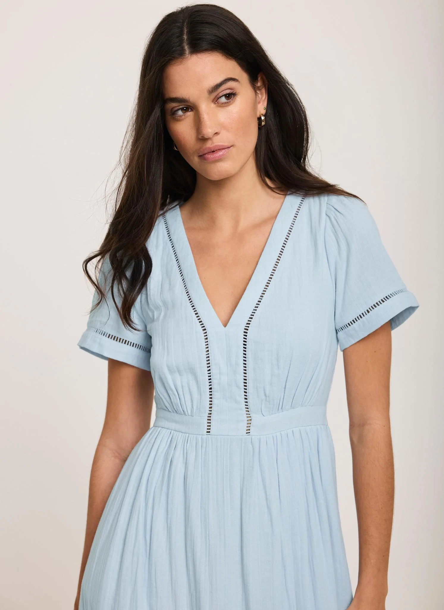 9608-blue-cotton-cheesecloth-midi-dress-4.webp Blue Cotton Cheesecloth Midi Dress