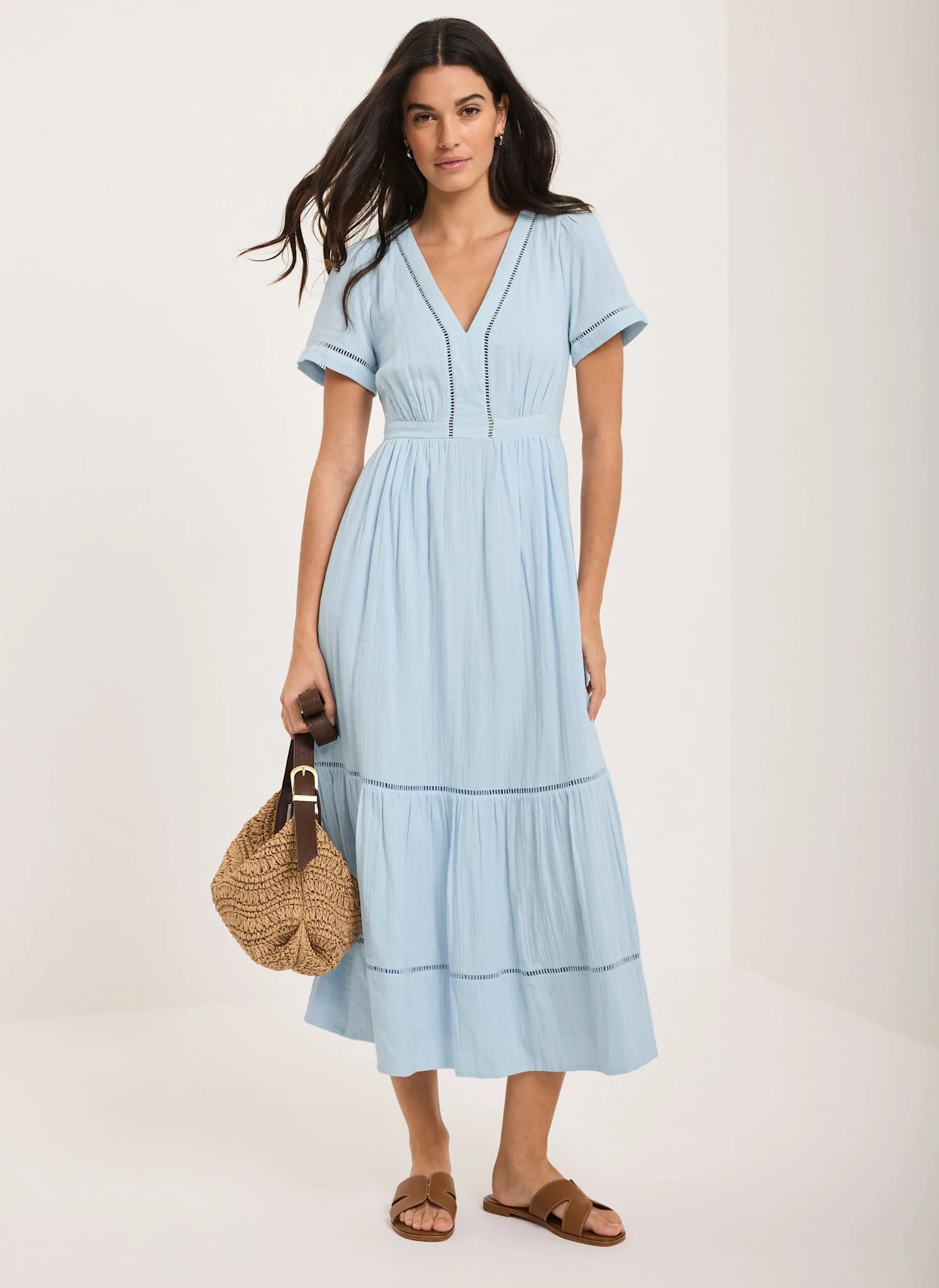 9608-blue-cotton-cheesecloth-midi-dress-5.webp Blue Cotton Cheesecloth Midi Dress