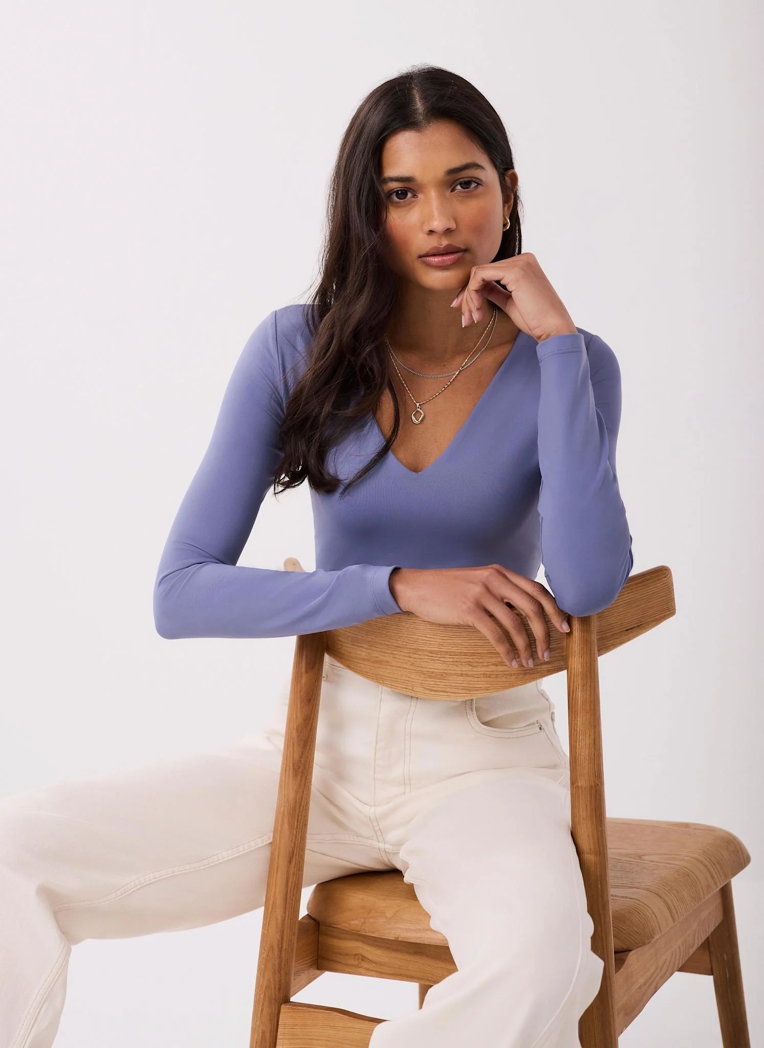 9720-blue-v-neck-layering-top-6.webp Blue V-Neck Layering Top