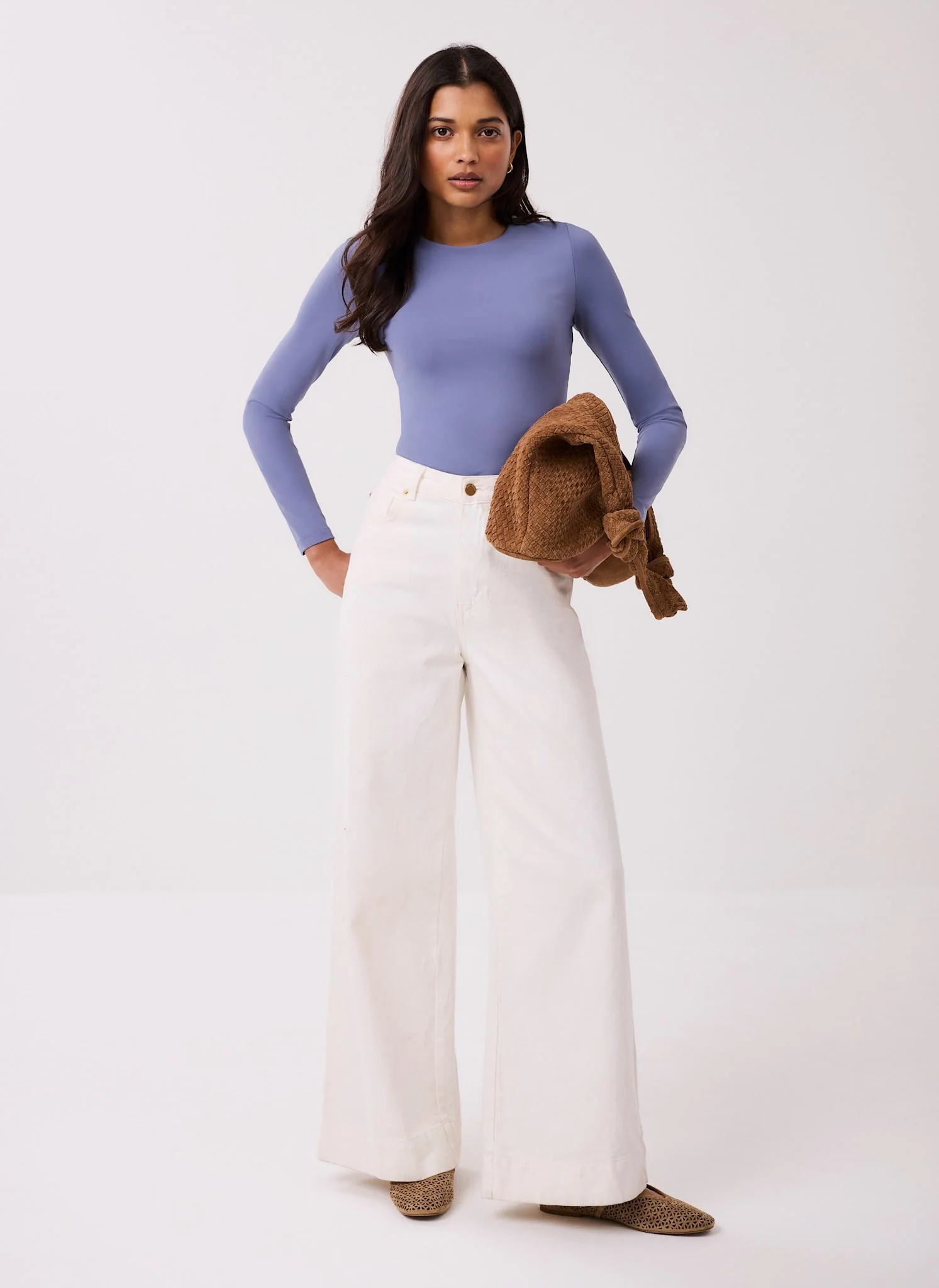 9726-blue-crew-neck-layering-top-4.webp Blue Crew Neck Layering Top
