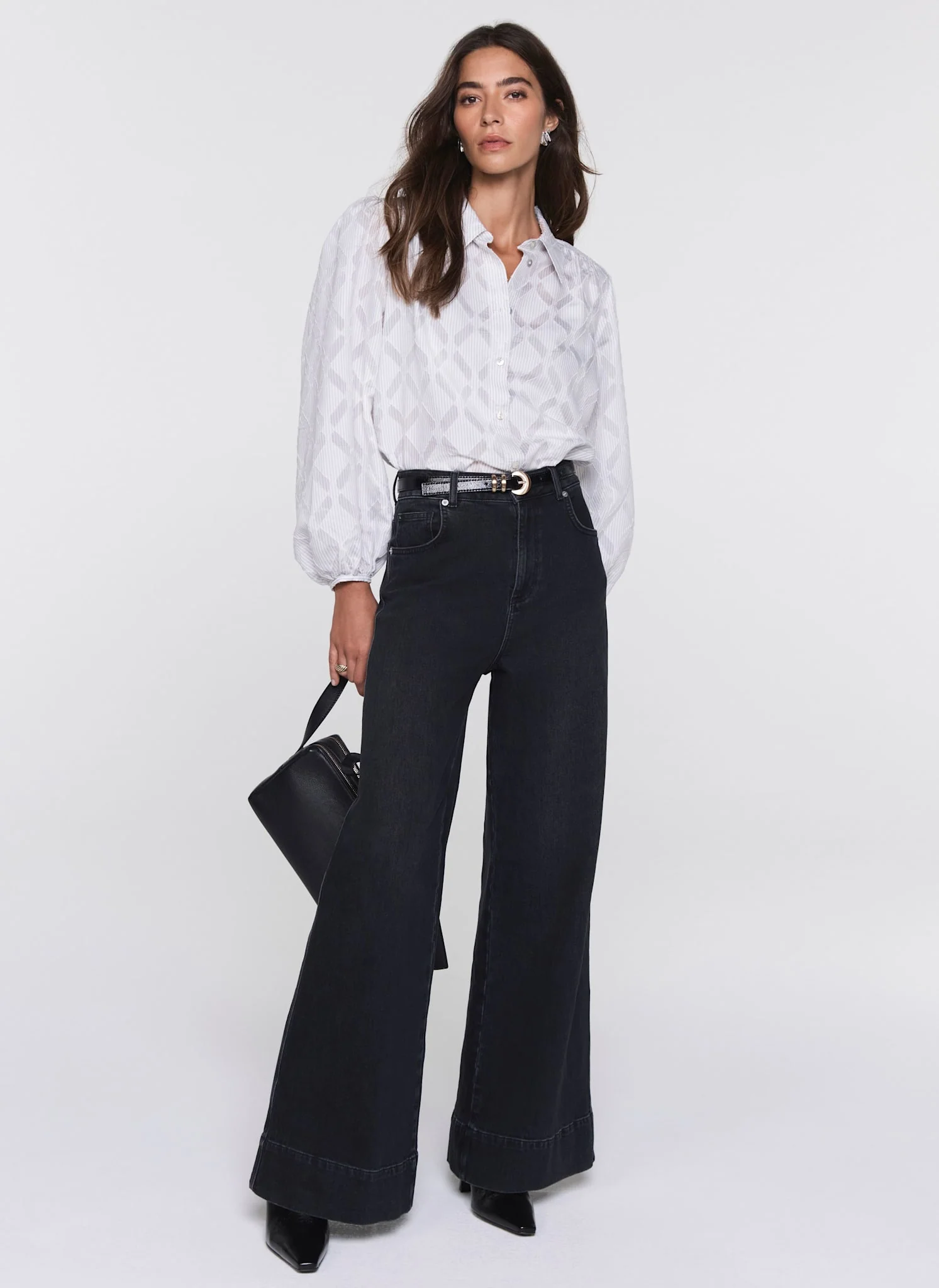 9776-grey-diamond-striped-jacquard-shirt-4.webp Grey Diamond Striped Jacquard Shirt