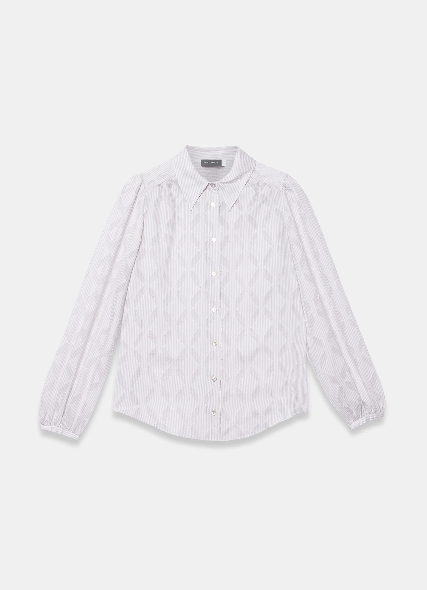 9776-grey-diamond-striped-jacquard-shirt-7.webp Grey Diamond Striped Jacquard Shirt