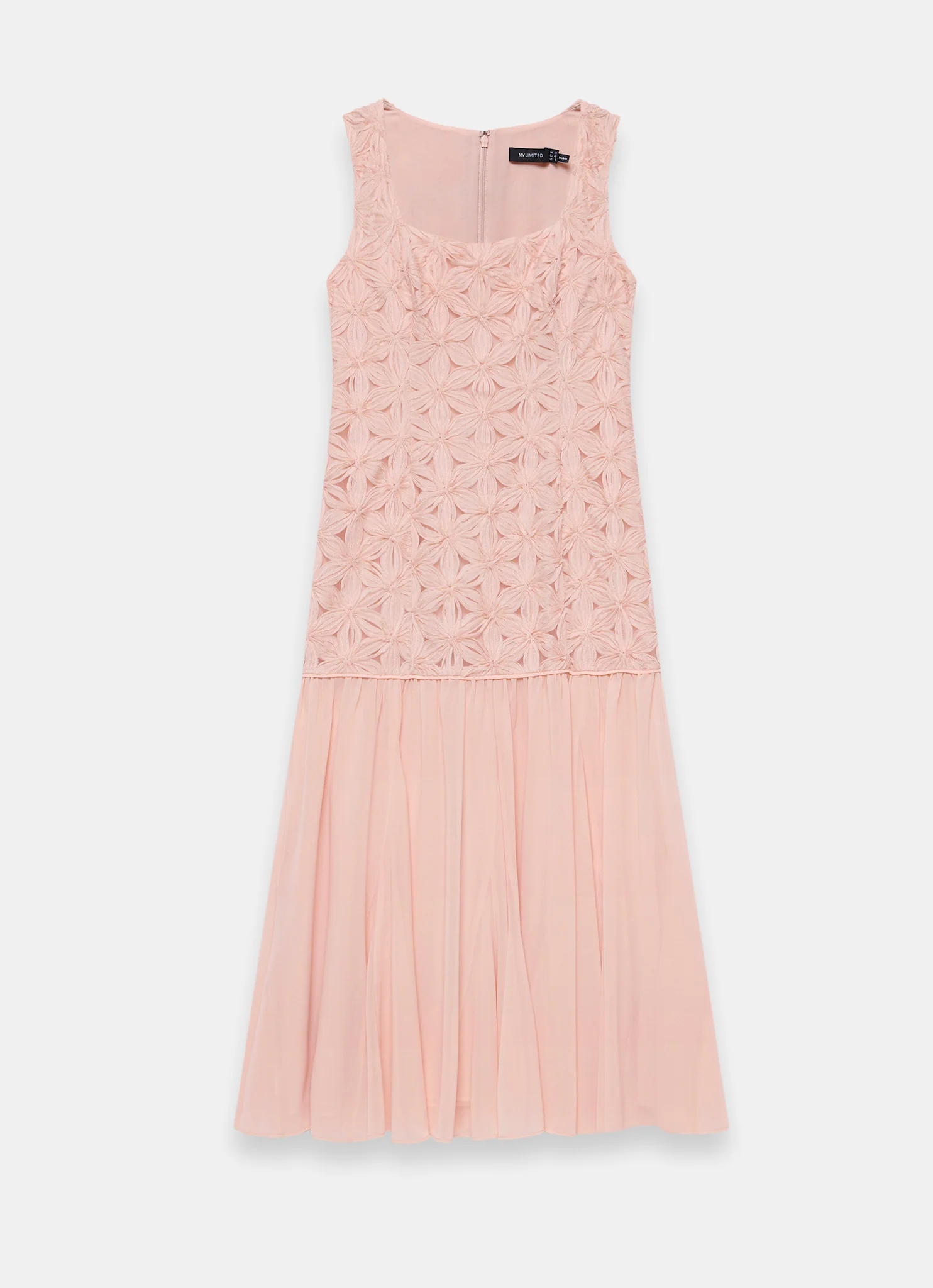 9968-pink-floral-texture-maxi-dress-7.webp Pink Floral Texture Maxi Dress