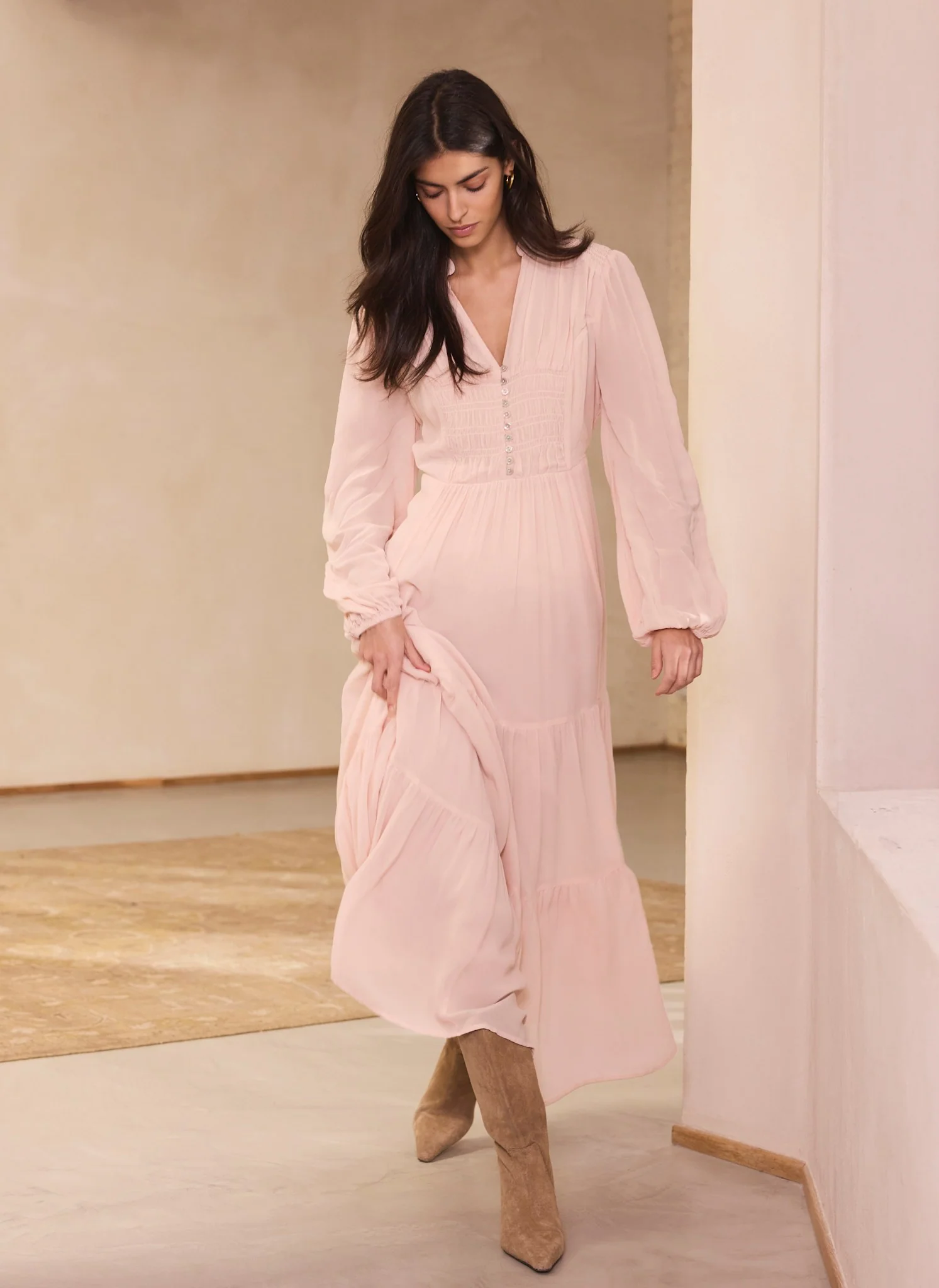 9984-pink-boho-maxi-dress-1.webp Pink Boho Maxi Dress